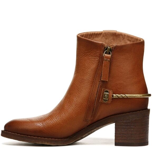 Franco Sarto Sandy Bootie Color Cognac - Picture 9 of 13